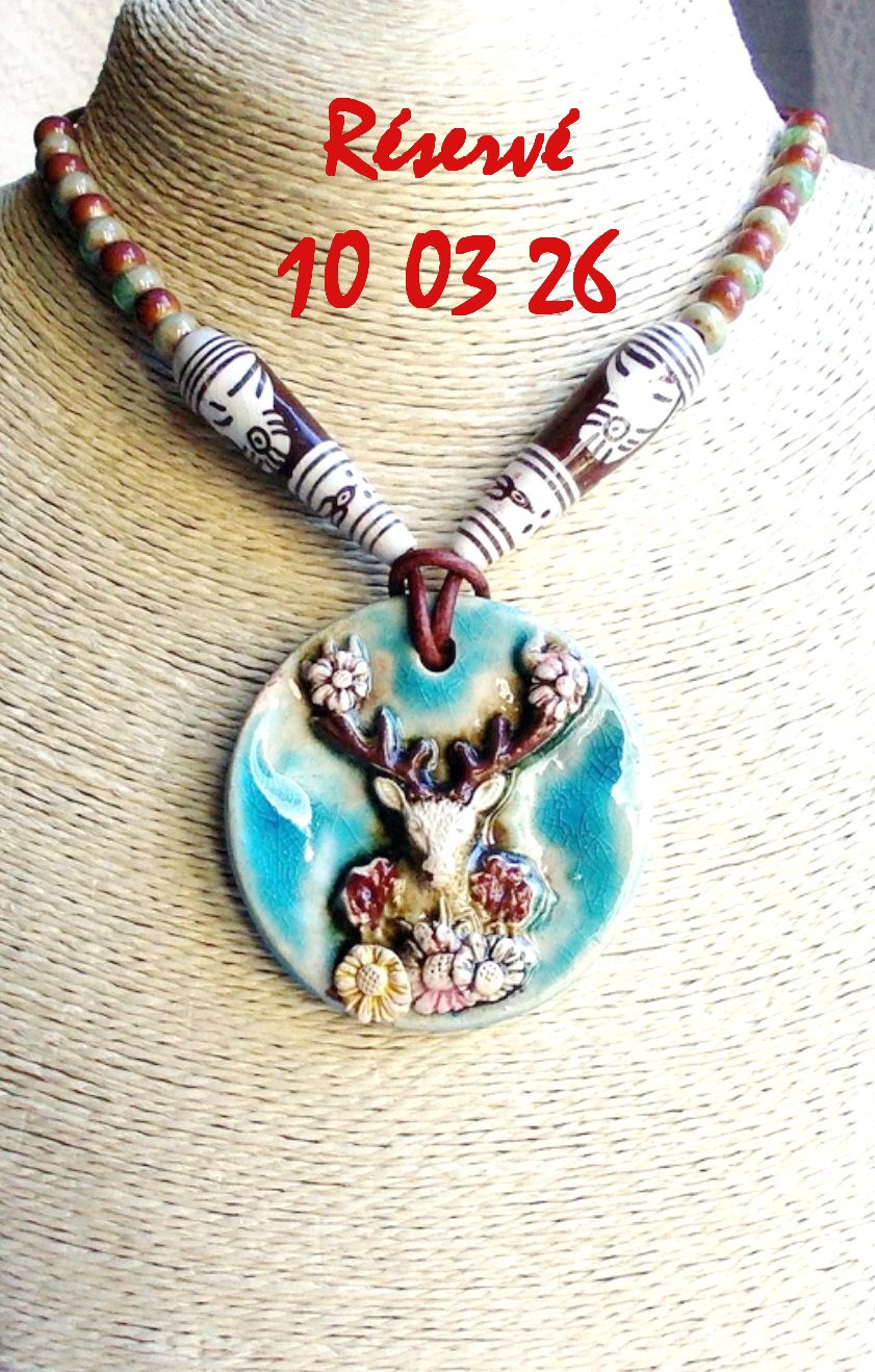 Collier "Le Bois du Cerf" - CO 022 - Réservé
