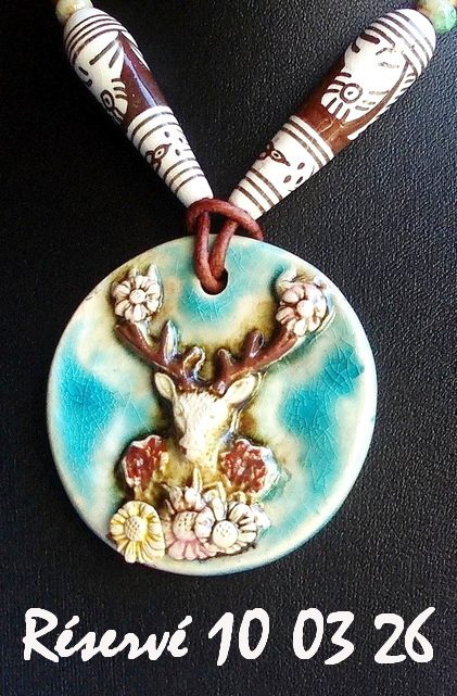 Collier "Le Bois du Cerf" - CO 022 - Réservé – Image 2