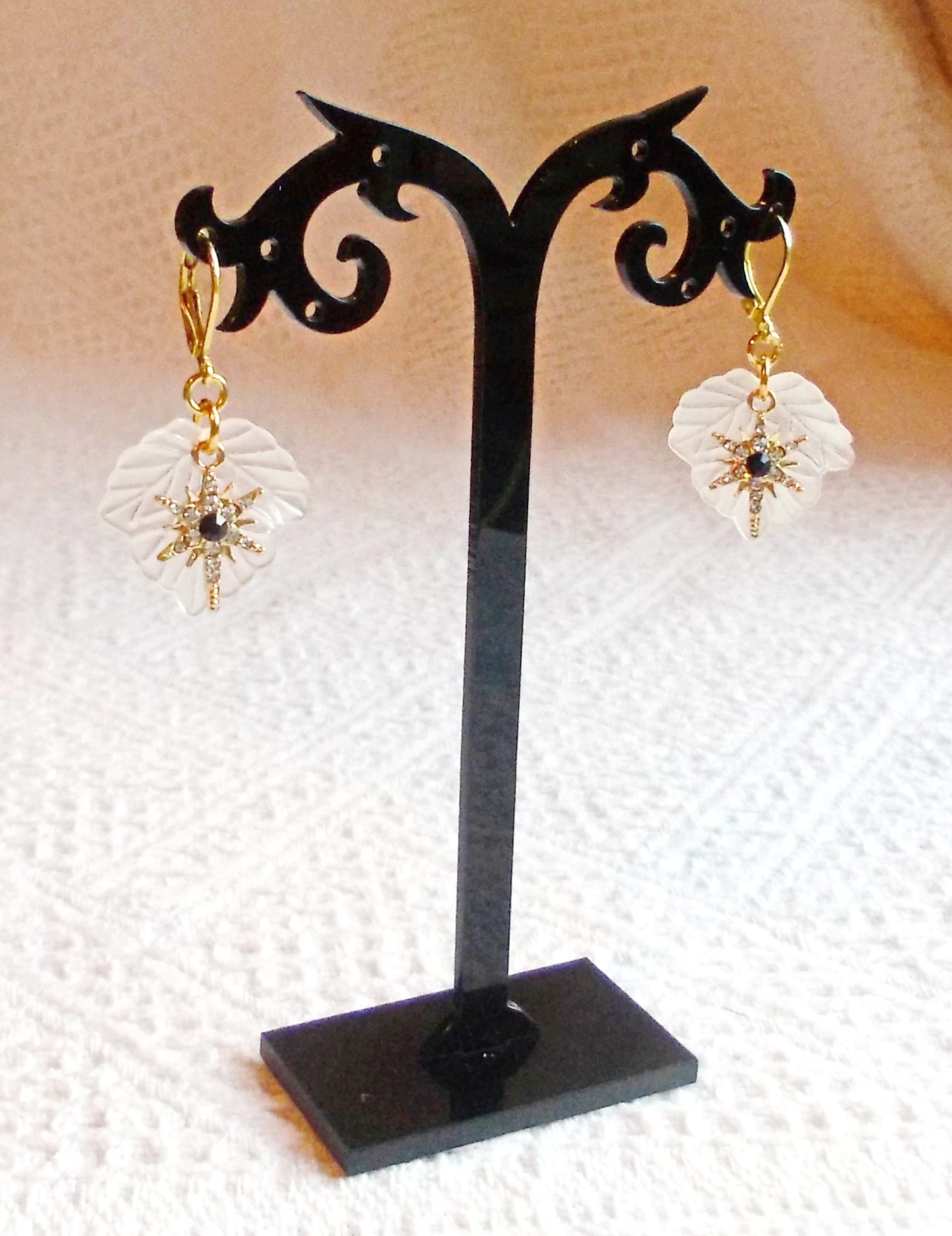 Boucles d’Oreilles "Etoiles des Neiges" (Réf. BC 212) – Image 2