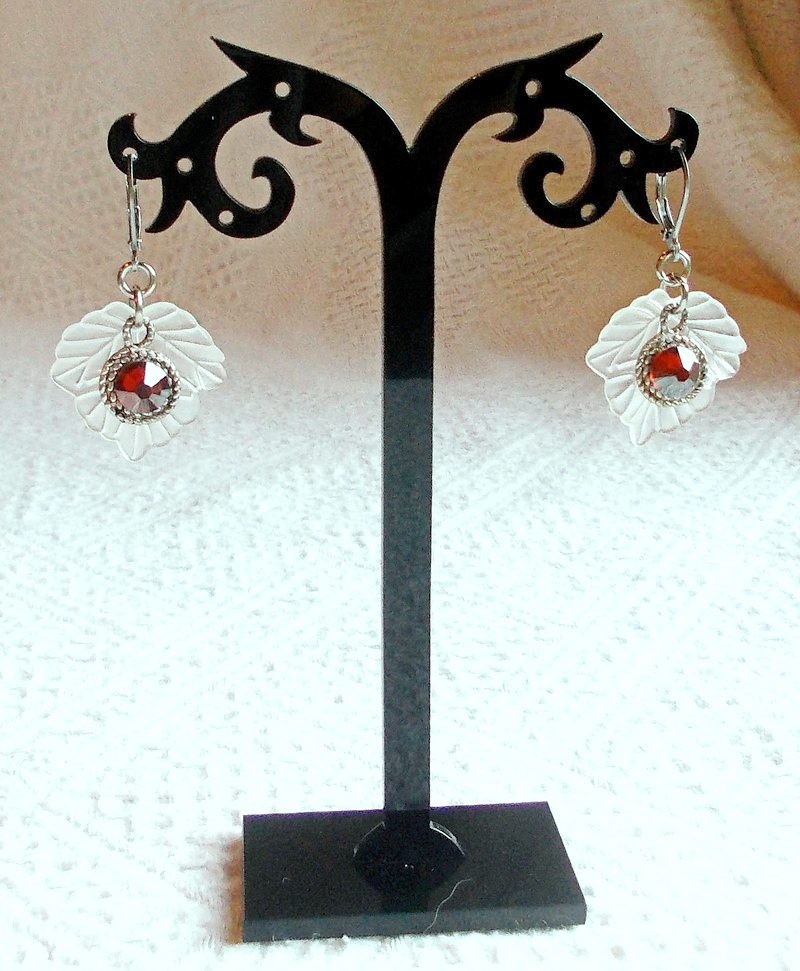 Boucles d'Oreilles "Éclat d'Hiver" – Réf : BC 154 – Image 2