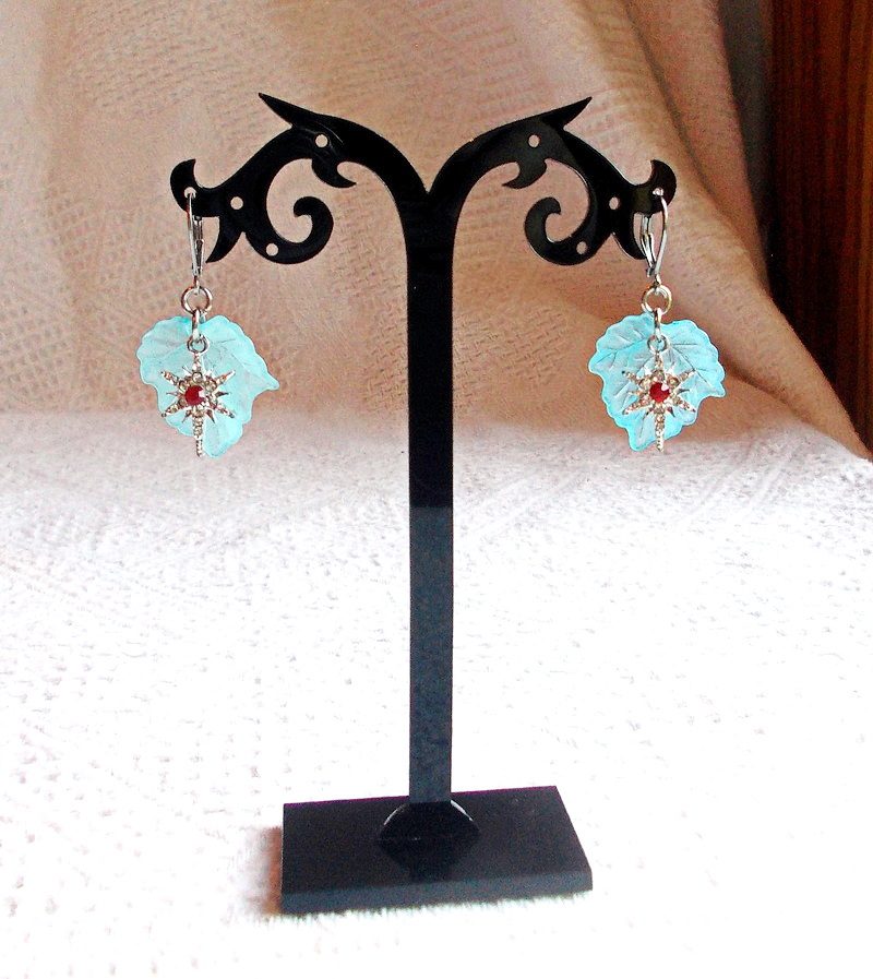 Boucles d'Oreilles "Étoile du Lagon" – Réf : BC 150 – Image 2