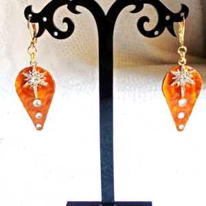 Boucles d'Oreilles "Gouttes d'Etoiles" BC 050