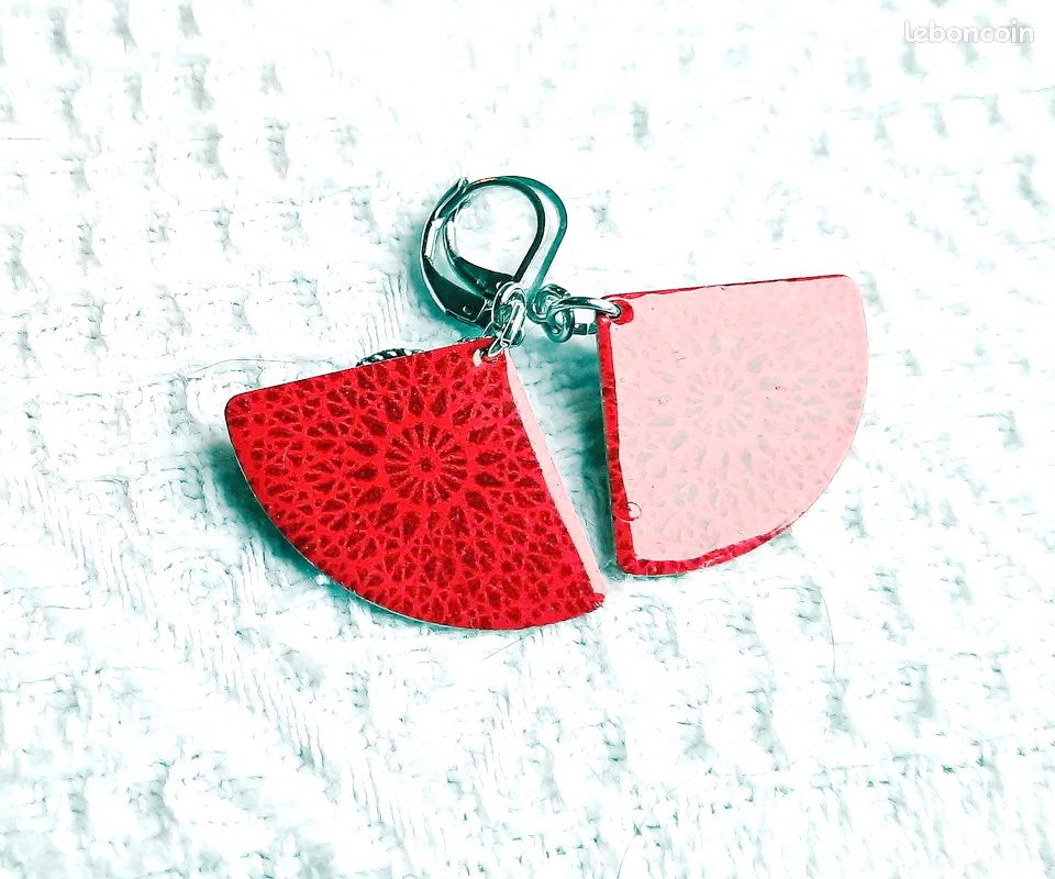 Boucles d’Oreilles "Horizon Indigo" (Réf. BC 109) – Image 8