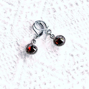 Boucles d'Oreilles "Éclat d'Hiver" – Réf : BC 154