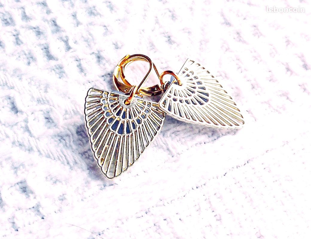 Boucles d’Oreilles "Envol Azuré" (Réf. BC 214) – Image 8