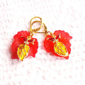 Boucles d’Oreilles "Murmures d'Automne" (Réf. BC 218)