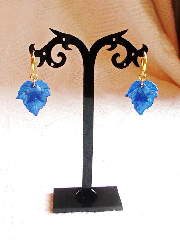 Boucles d'Oreilles "Nuit Étoilée" – Réf : BC 222 – Image 7