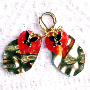 Boucles d’Oreilles "Éveil du Jardin" (Réf. BC 227)