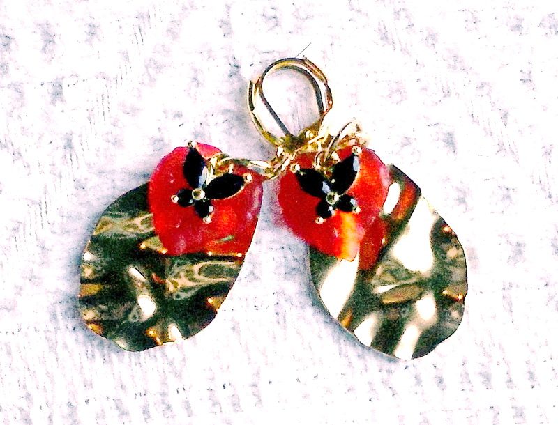 Boucles d’Oreilles "Éveil du Jardin" (Réf. BC 227)