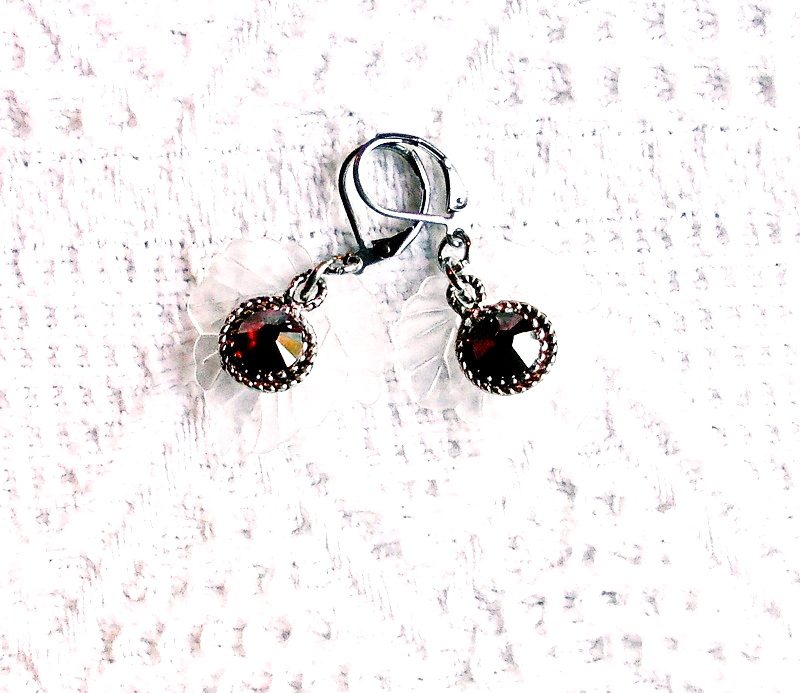 Boucles d'Oreilles "Éclat d'Hiver" – Réf : BC 154 – Image 3