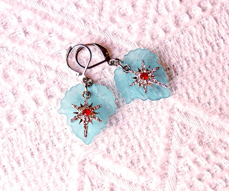 Boucles d'Oreilles "Étoile du Lagon" – Réf : BC 150 – Image 3