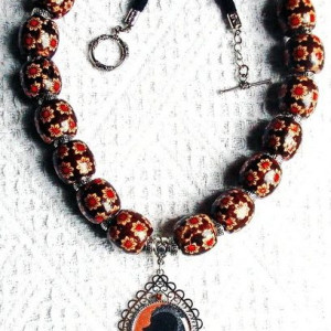 Collection "Afrique" — Collier Profil d'Ébène (CO 074)