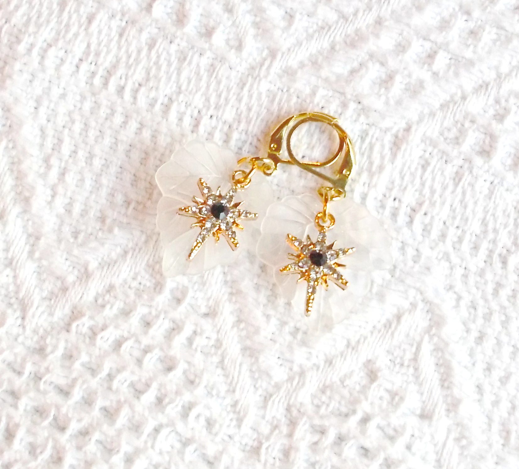 Boucles d’Oreilles "Etoiles des Neiges" (Réf. BC 212) – Image 3