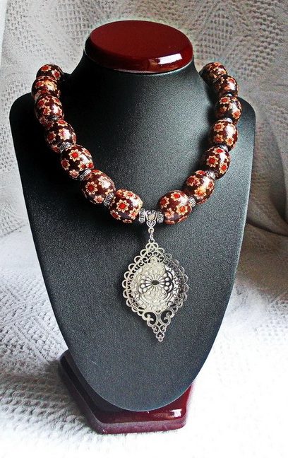 Collection "Afrique" — Collier Profil d'Ébène (CO 074) – Image 6