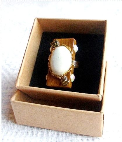 Bague "Clarté Lunaire" (Réf. B 048) – Image 5