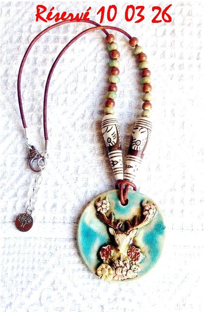 Collier "Le Bois du Cerf" - CO 022 - Réservé – Image 5