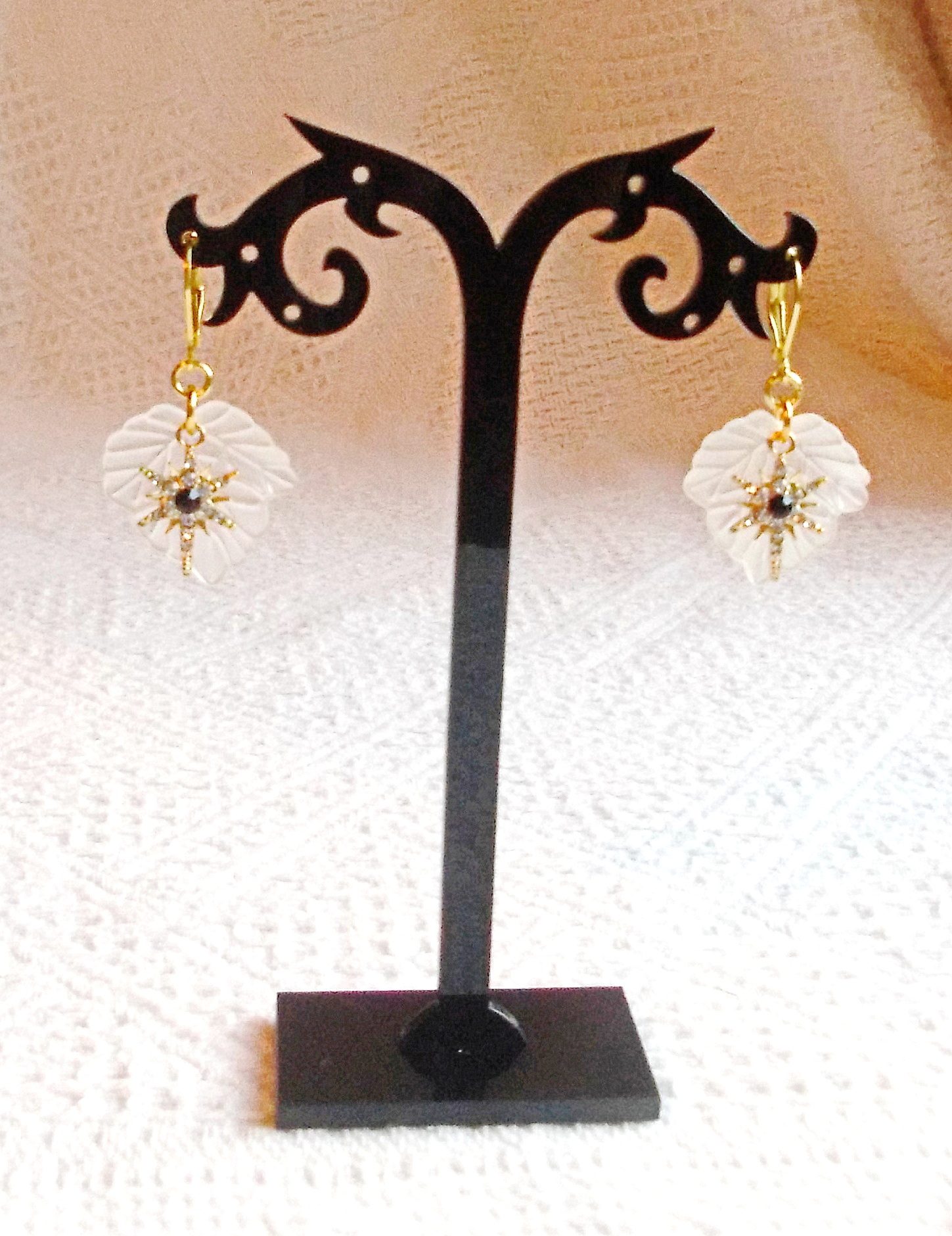 Boucles d’Oreilles "Etoiles des Neiges" (Réf. BC 212) – Image 5