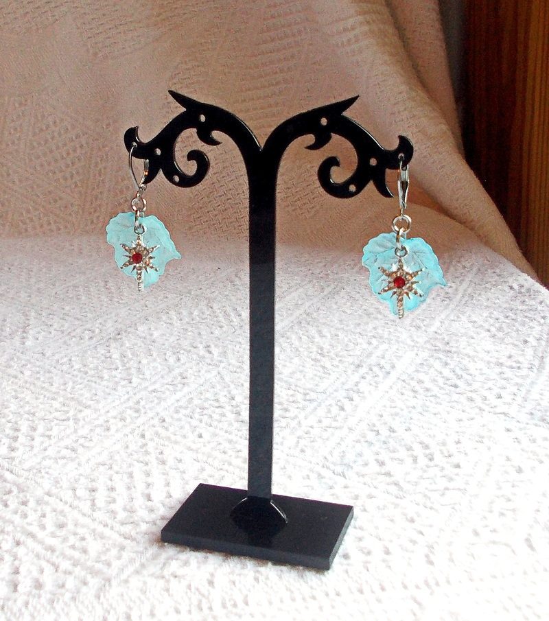 Boucles d'Oreilles "Étoile du Lagon" – Réf : BC 150 – Image 4