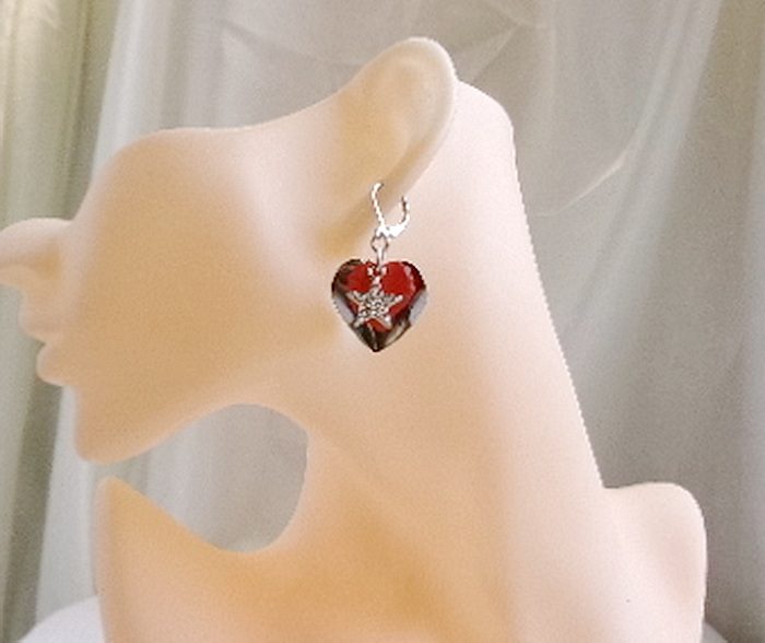 Boucles d'Oreilles : "L'Inaccessible Étoile" (BC 157)