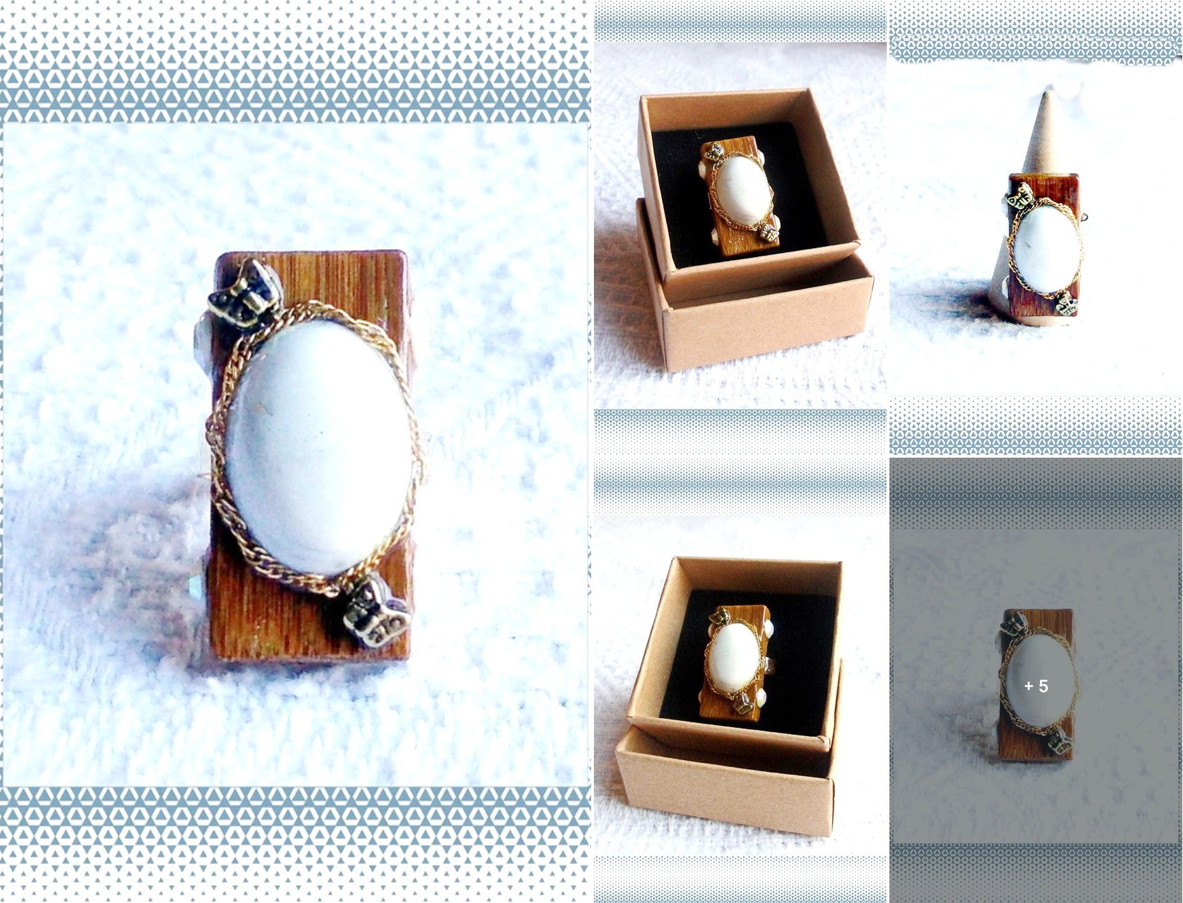 Bague "Clarté Lunaire" (Réf. B 048) – Image 6