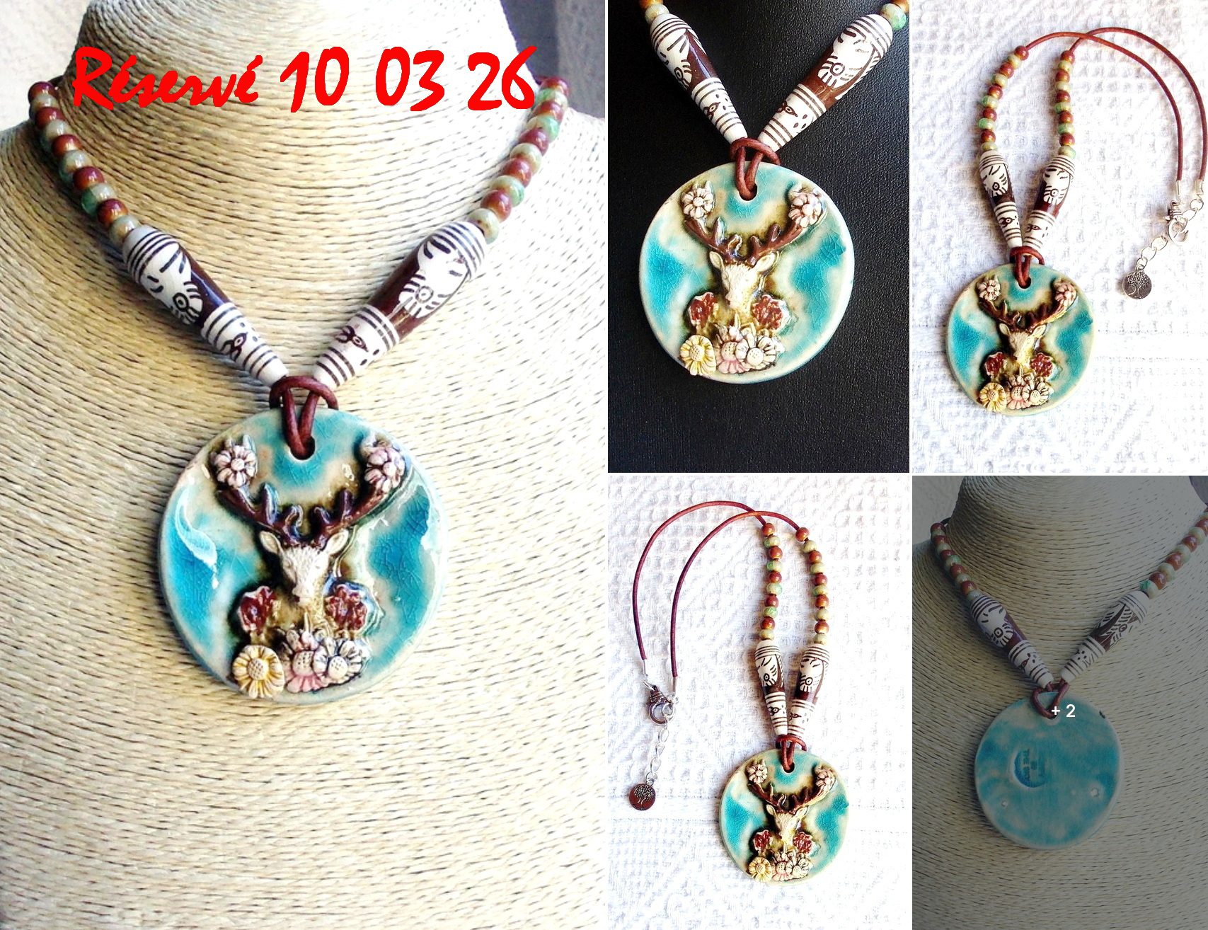 Collier "Le Bois du Cerf" - CO 022 - Réservé – Image 6