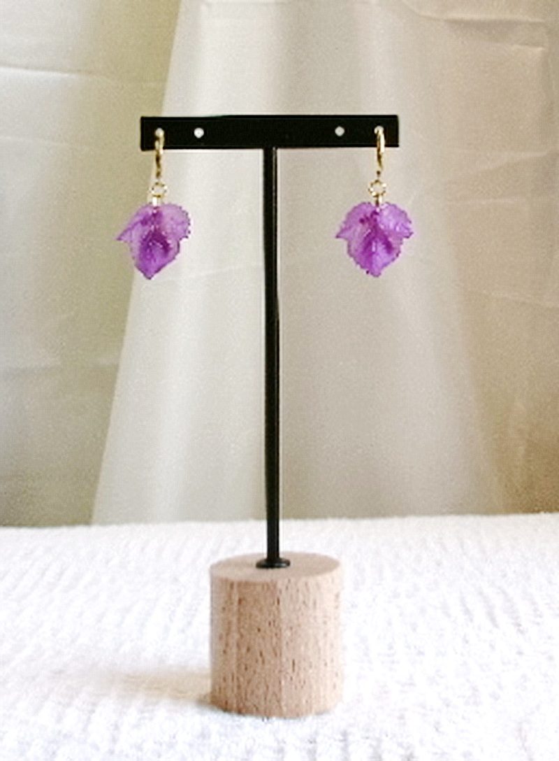 Boucles d'Oreilles : "Murmure de Vigne Royale " (BC 210) – Image 7