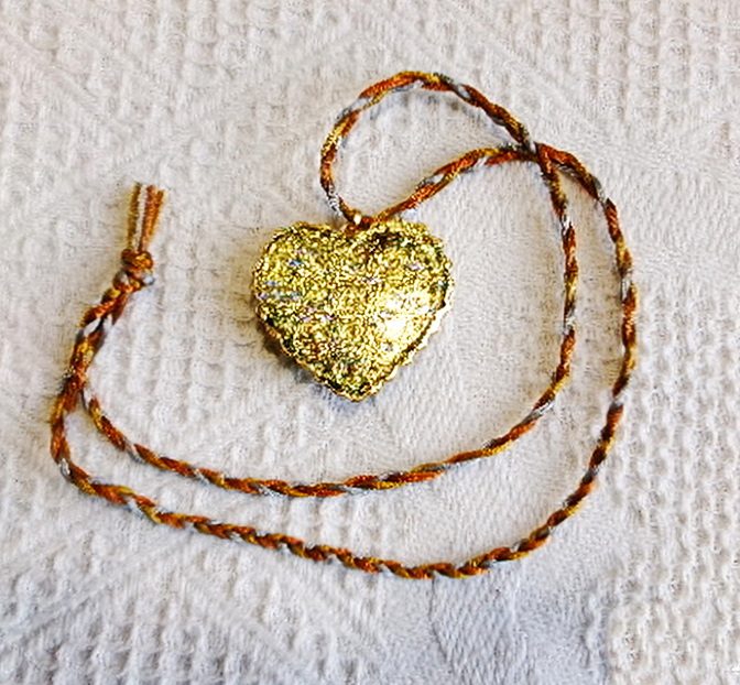 Collier "L'Etranger au Cœur Fleuri" (CO 086) – Image 7